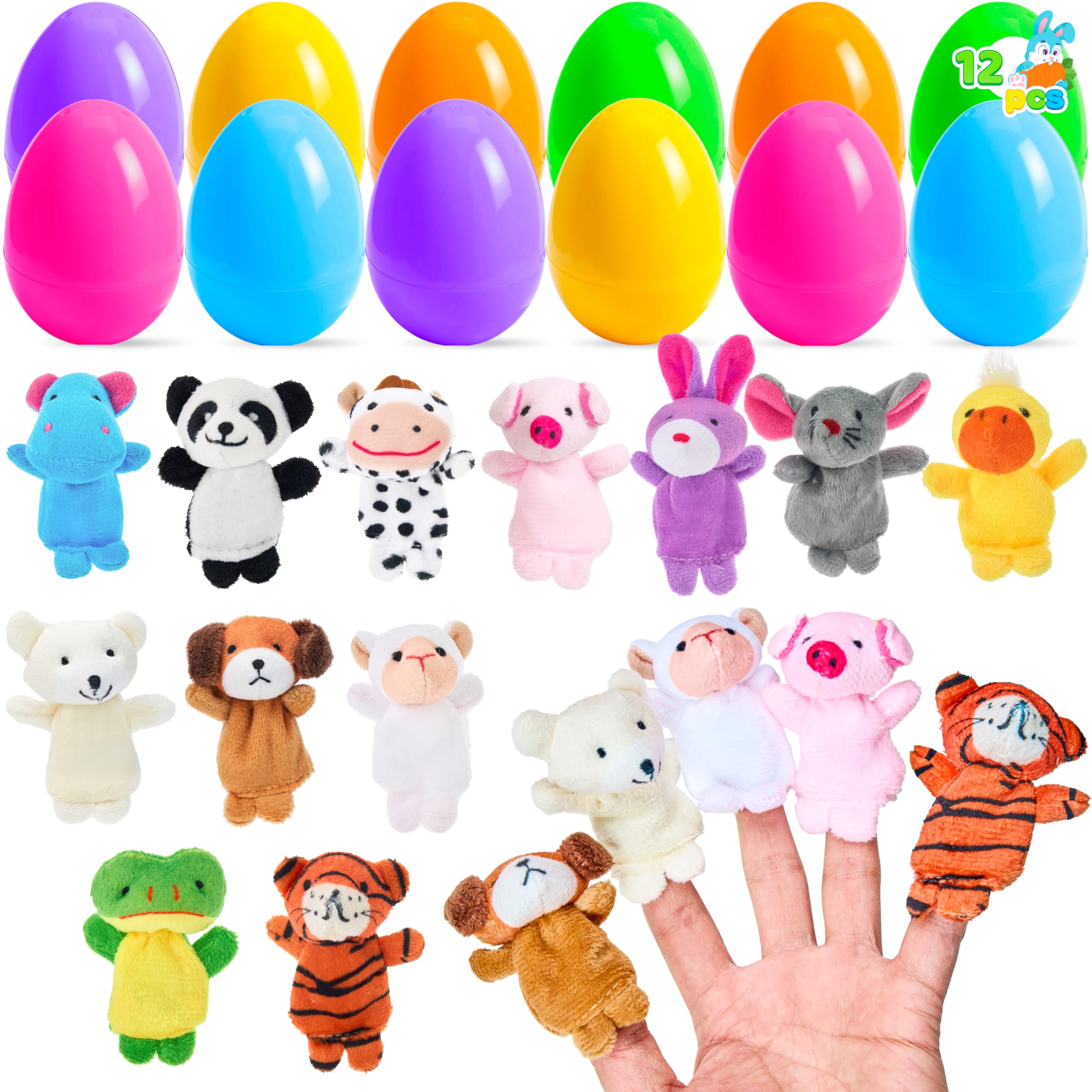 JOYIN prefilled Easter egg with finger puppet promotes imaginative play