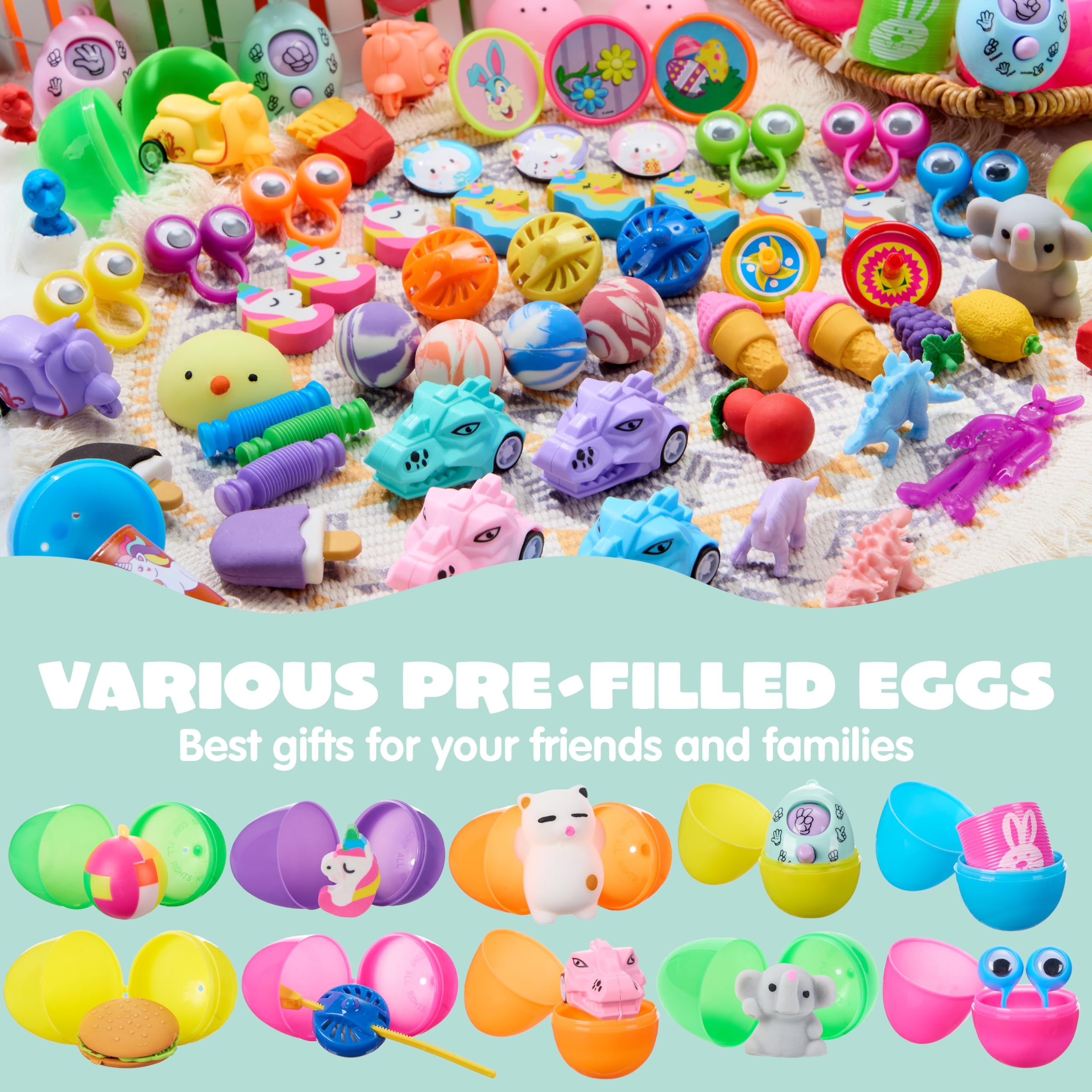 JOYIN safety tested non-toxic materials ensure kid friendly Easter fun.