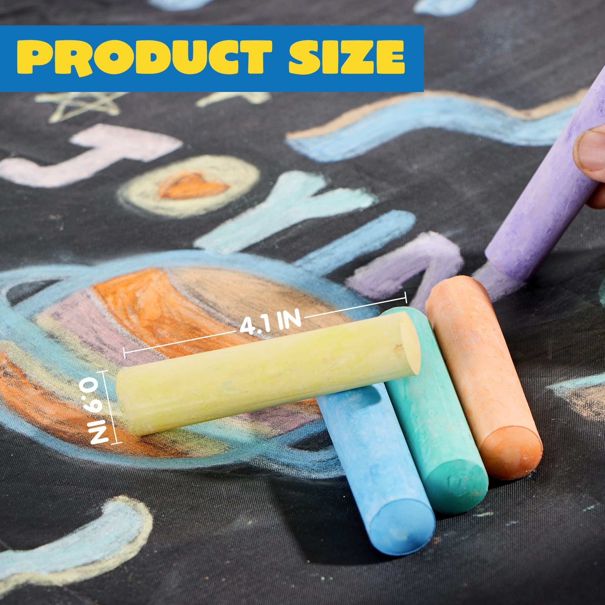 JOYIN chalk set ideal for schools and camps fostering creativity