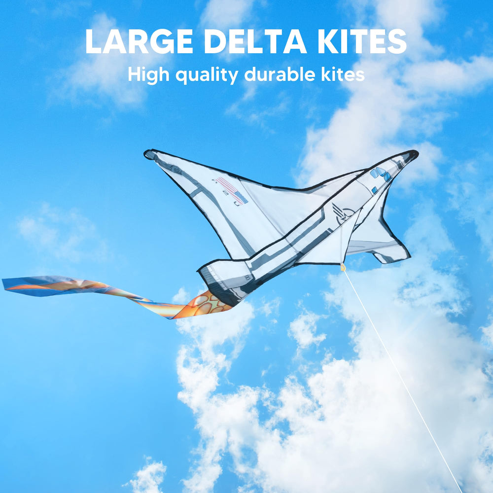 JOYIN Spaceship Kite brings family fun to the beach or park.