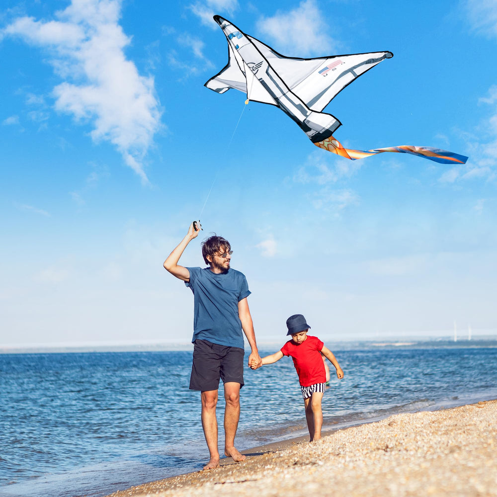 JOYIN Spaceship Kite instruction guide helps quick setup.
