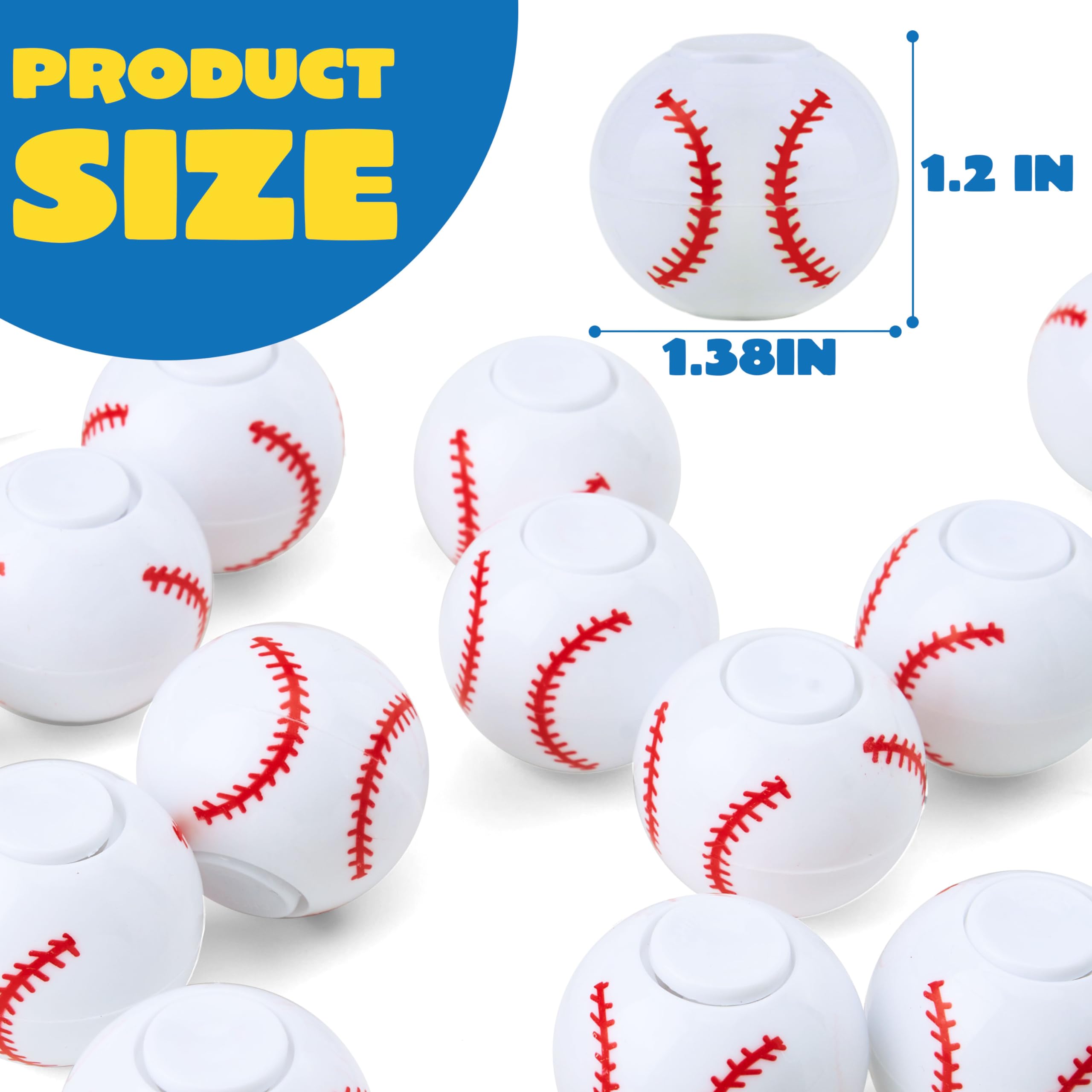 JOYIN stress-relief baseball toy for desks, bags, and travel.