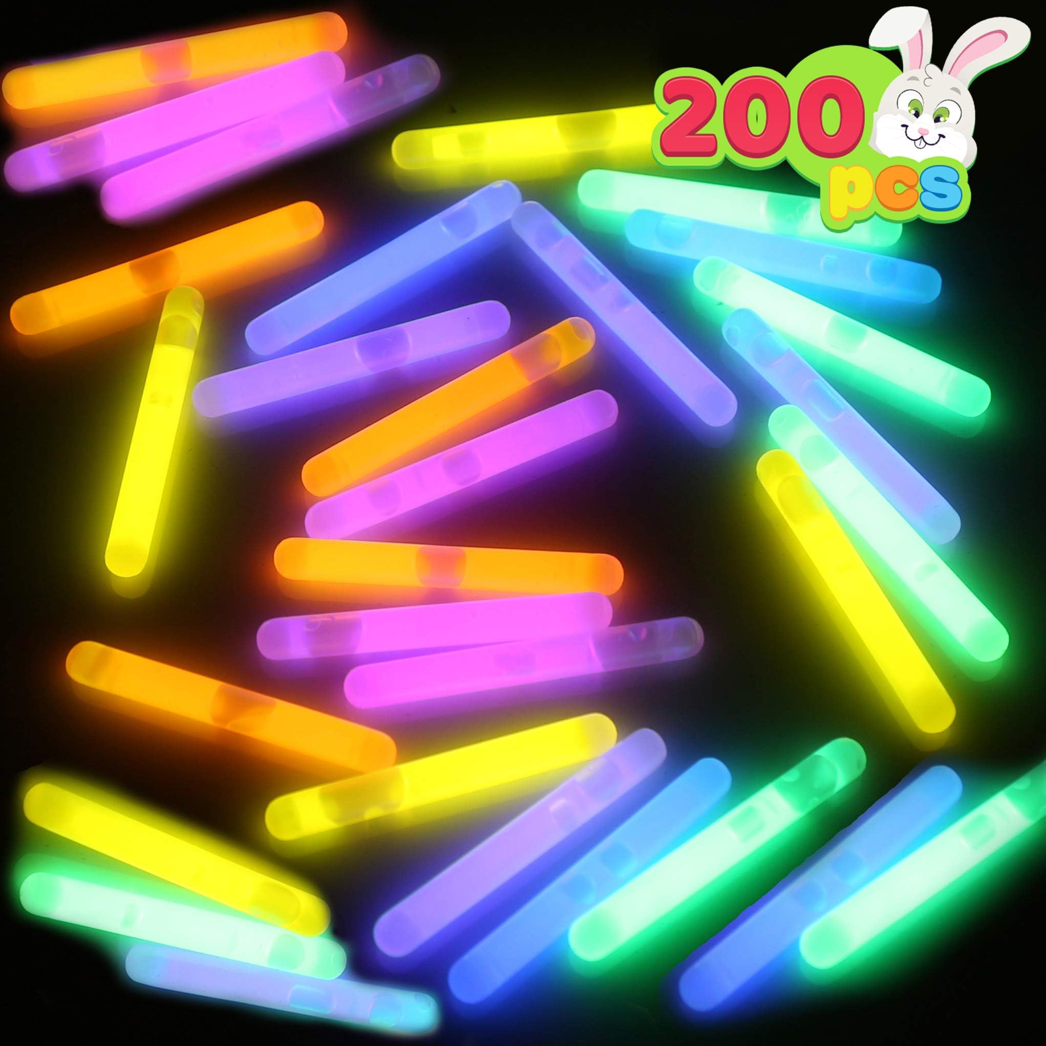 JOYIN glow sticks for events like camping concerts weddings and holidays