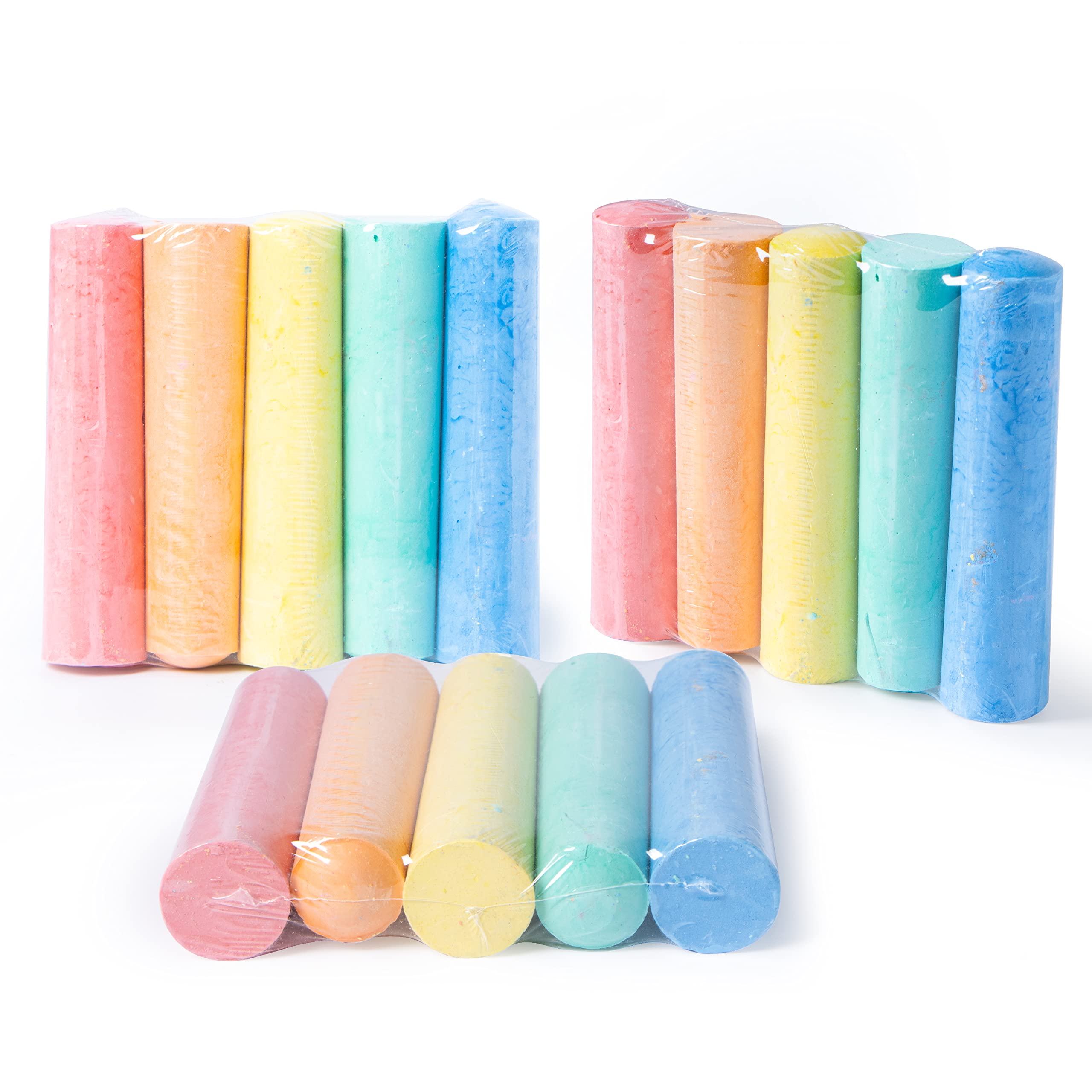 JOYIN washable non-toxic chalk keeps outdoor mess minimal