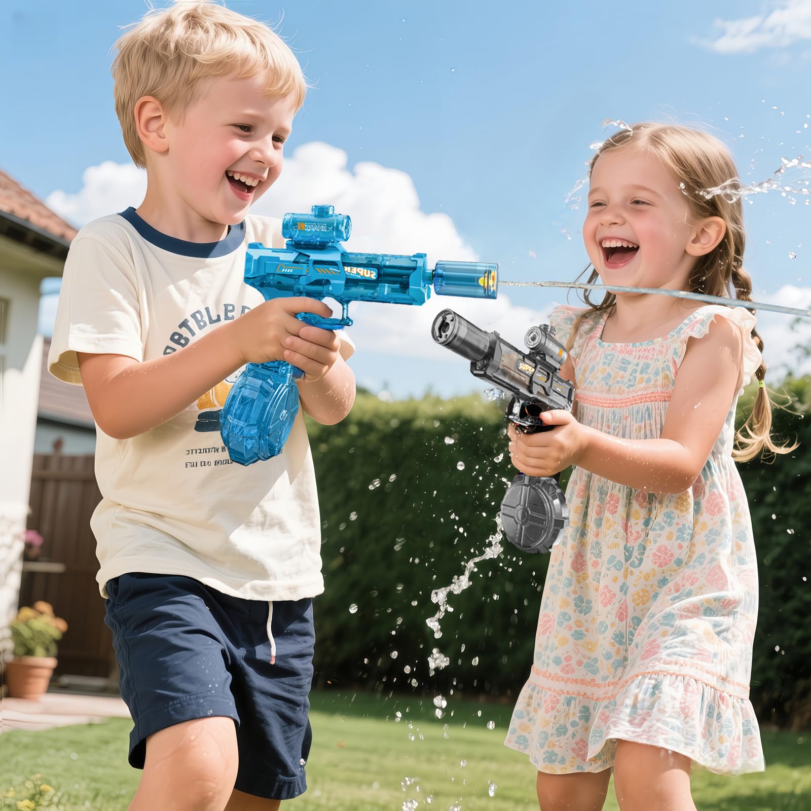 JOYINNTERE LED night battles ready for pool or beach fun