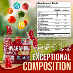 JOYLI Nutrition bottle and label emphasizing Vitamin C and Zinc for immune support