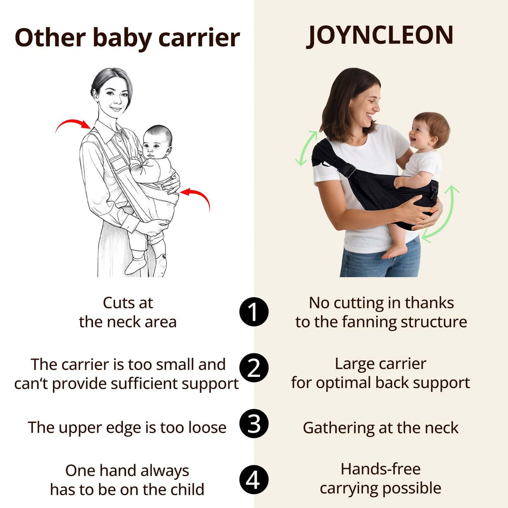 JOYNCLEON soft breathable fabric cares for baby's delicate skin.