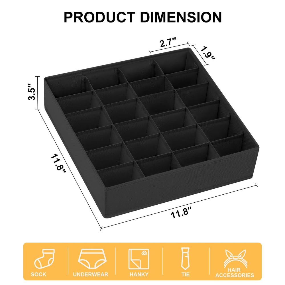 Joyoldelf drawer divider with foldable design for space optimization and quick setup