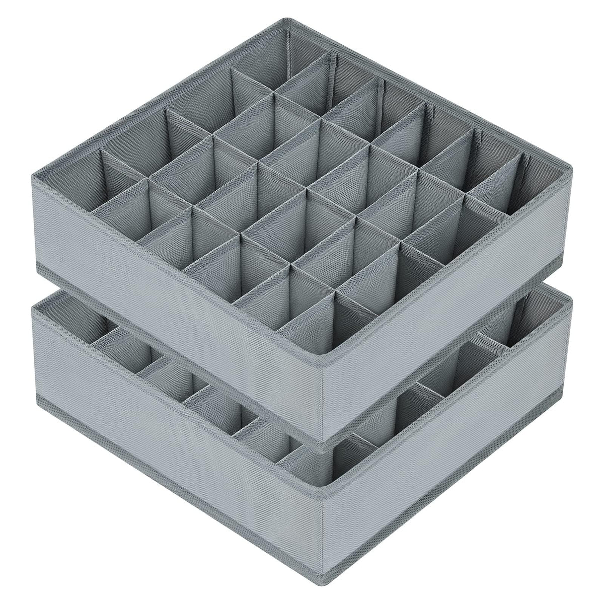 Joyoldelf sock-drawer-divider-2pack keeps socks neatly organized and easy to locate
