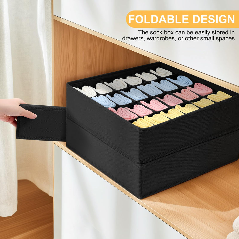 Joyoldelf space-saving closet organizers simplify drawer organization and item retrieval