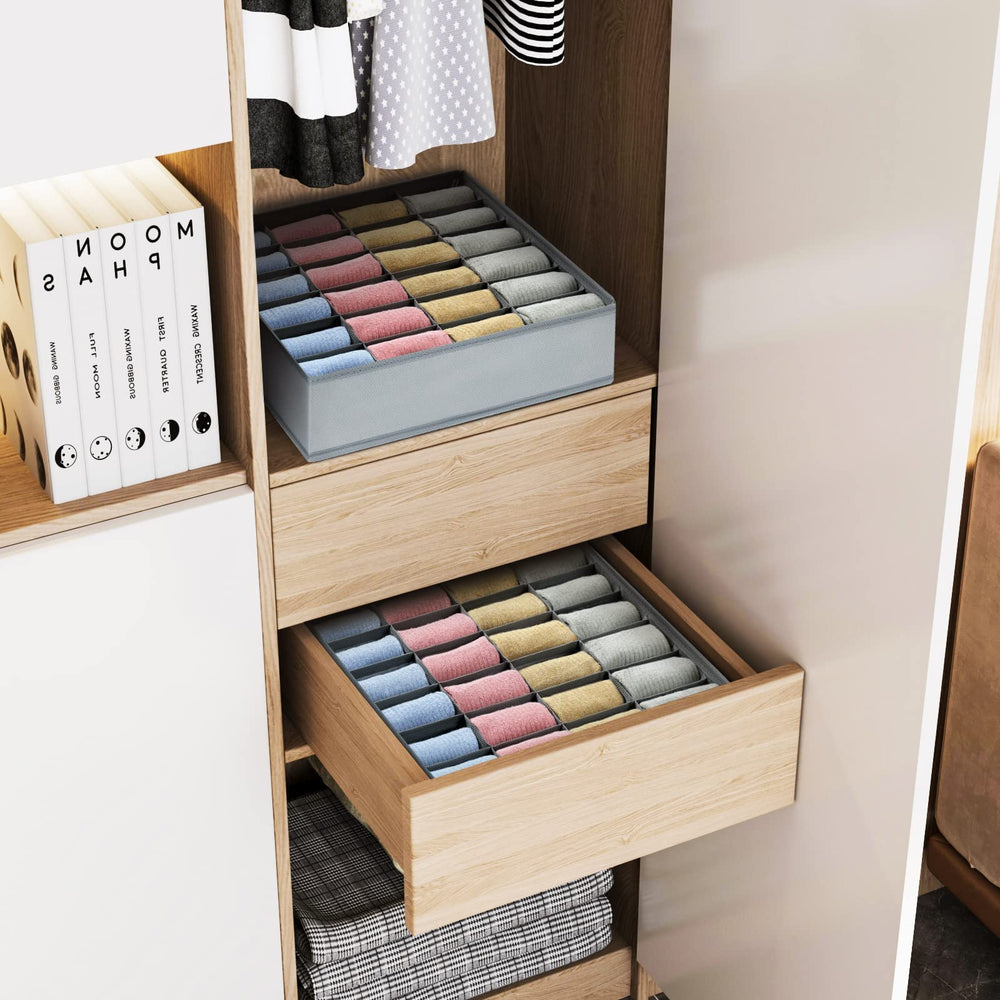 Joyoldelf space-saving design makes drawers feel roomier and items easier to find