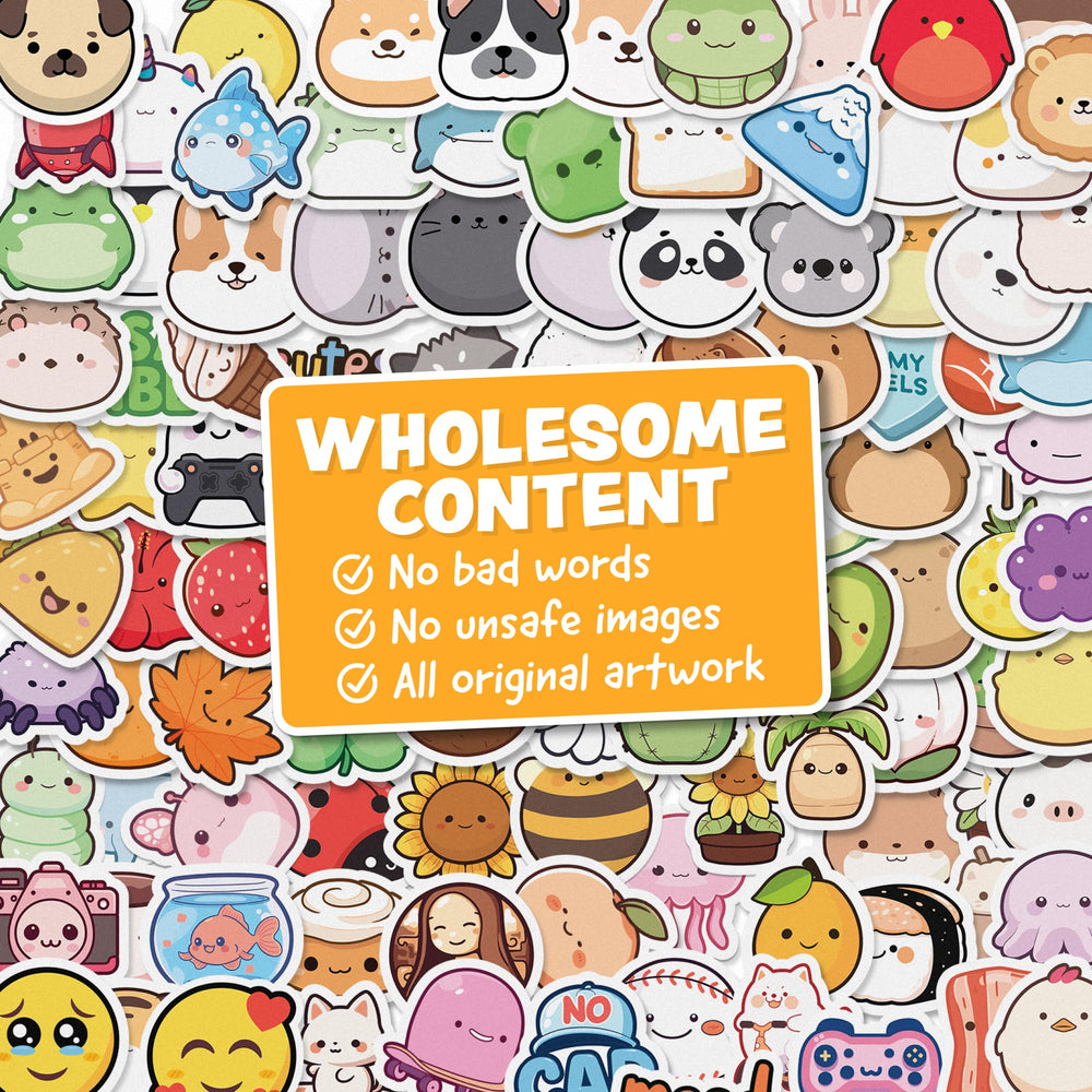 Joyousa reusable stickers—kids can reposition during crafts and play