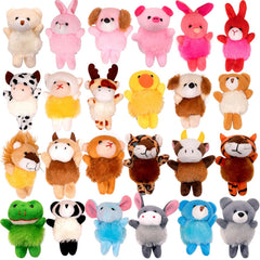 JoyRapt 24-pack small stuffed animals for classroom prizes and party favors.