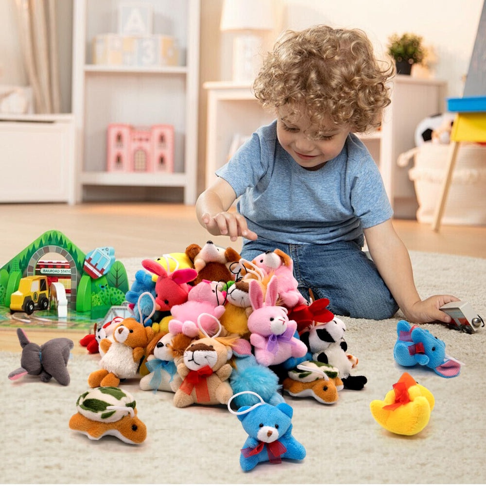 Compact JoyRapt plush toys suitable as keychain-style rewards.