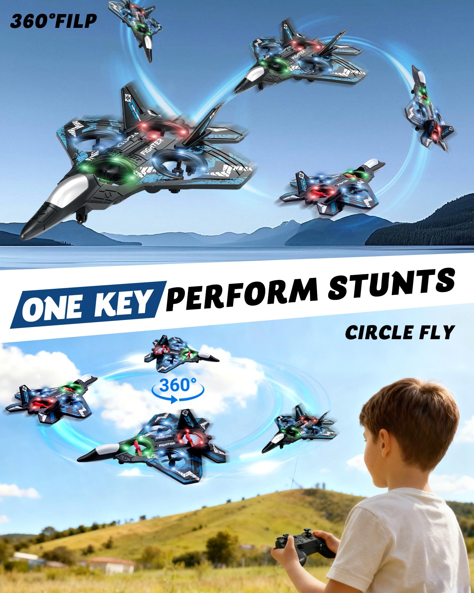 JoyRapt Drones easy launch and landing for beginners.