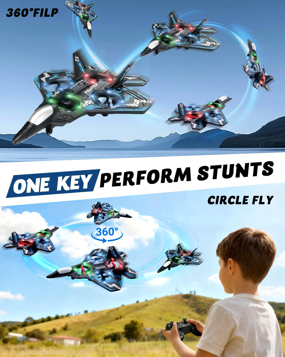 JoyRapt Drones easy launch and landing for beginners.