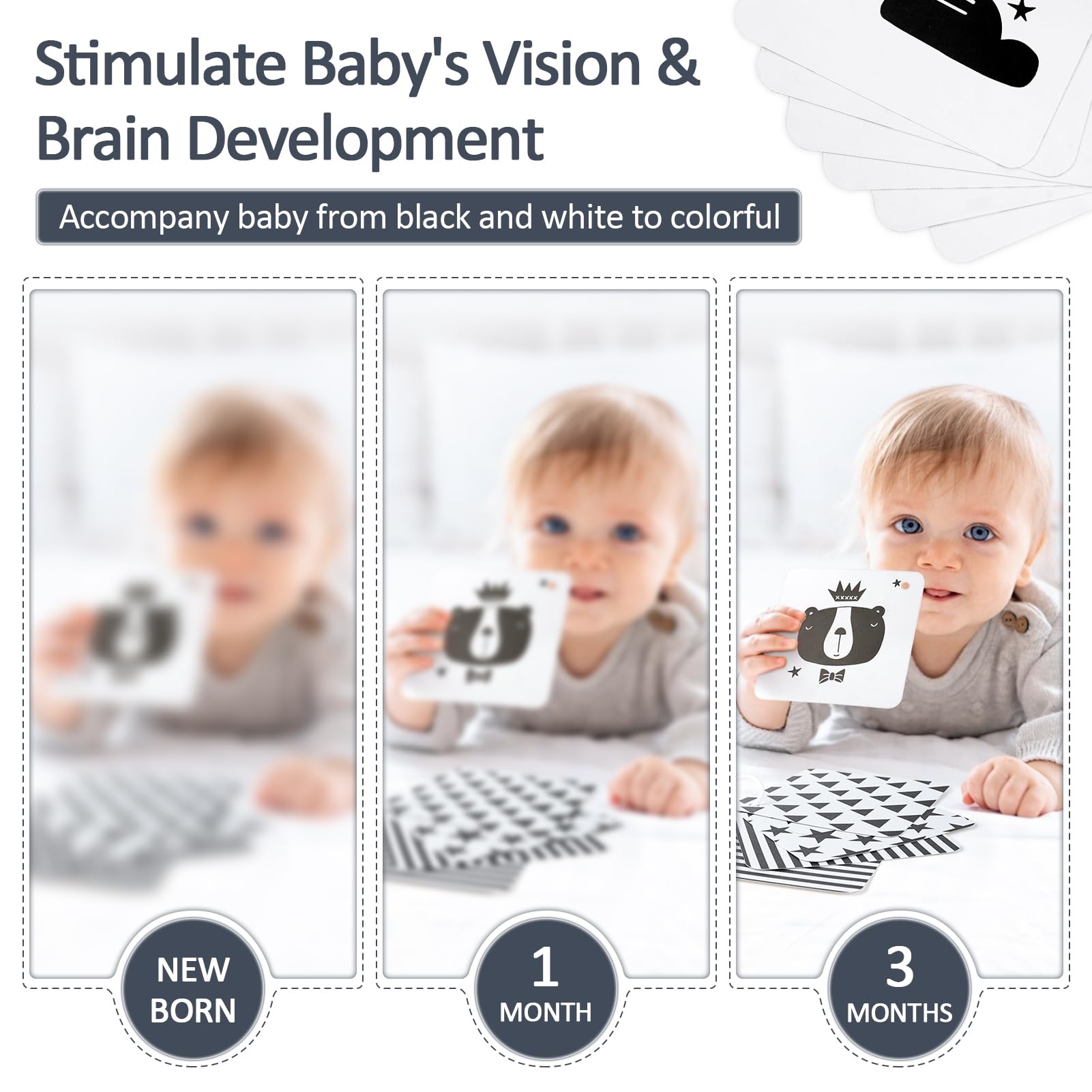 Joyreal Montessori baby toy set, versatile kit for curious newborn play
