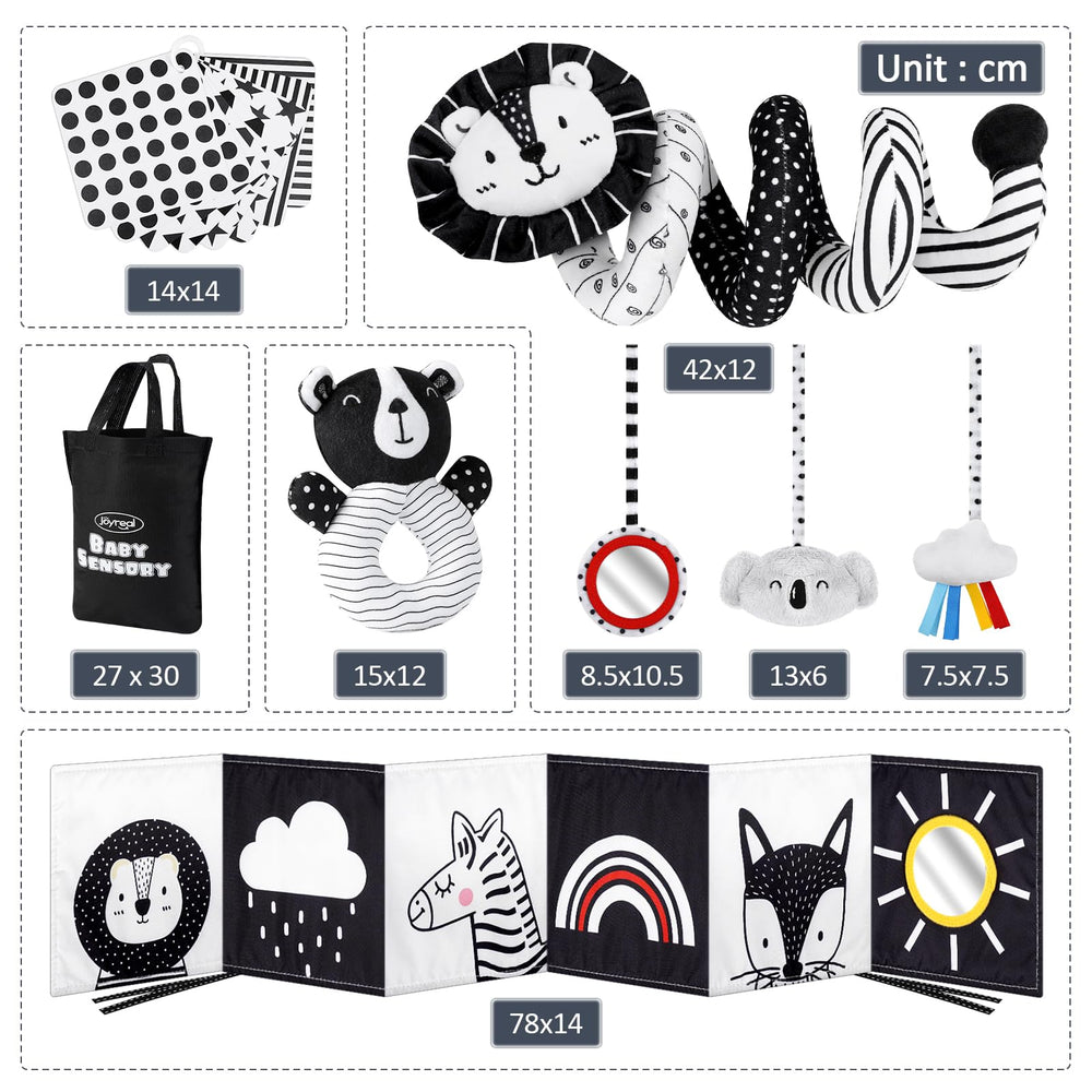 Joyreal newborn gift set, ideal for sensory exploration and development