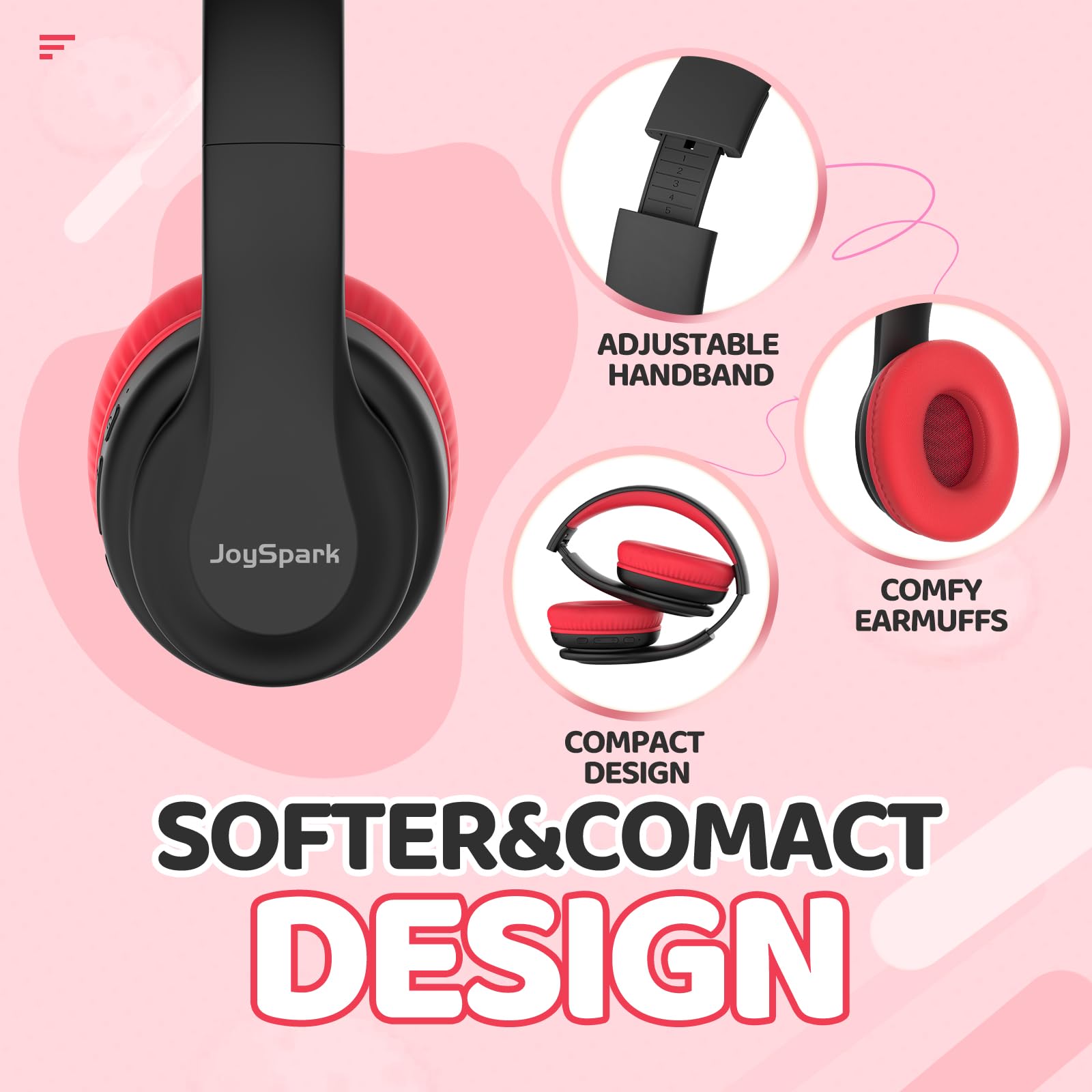 JoySpark volume limit keeps listening within safe ranges for kids