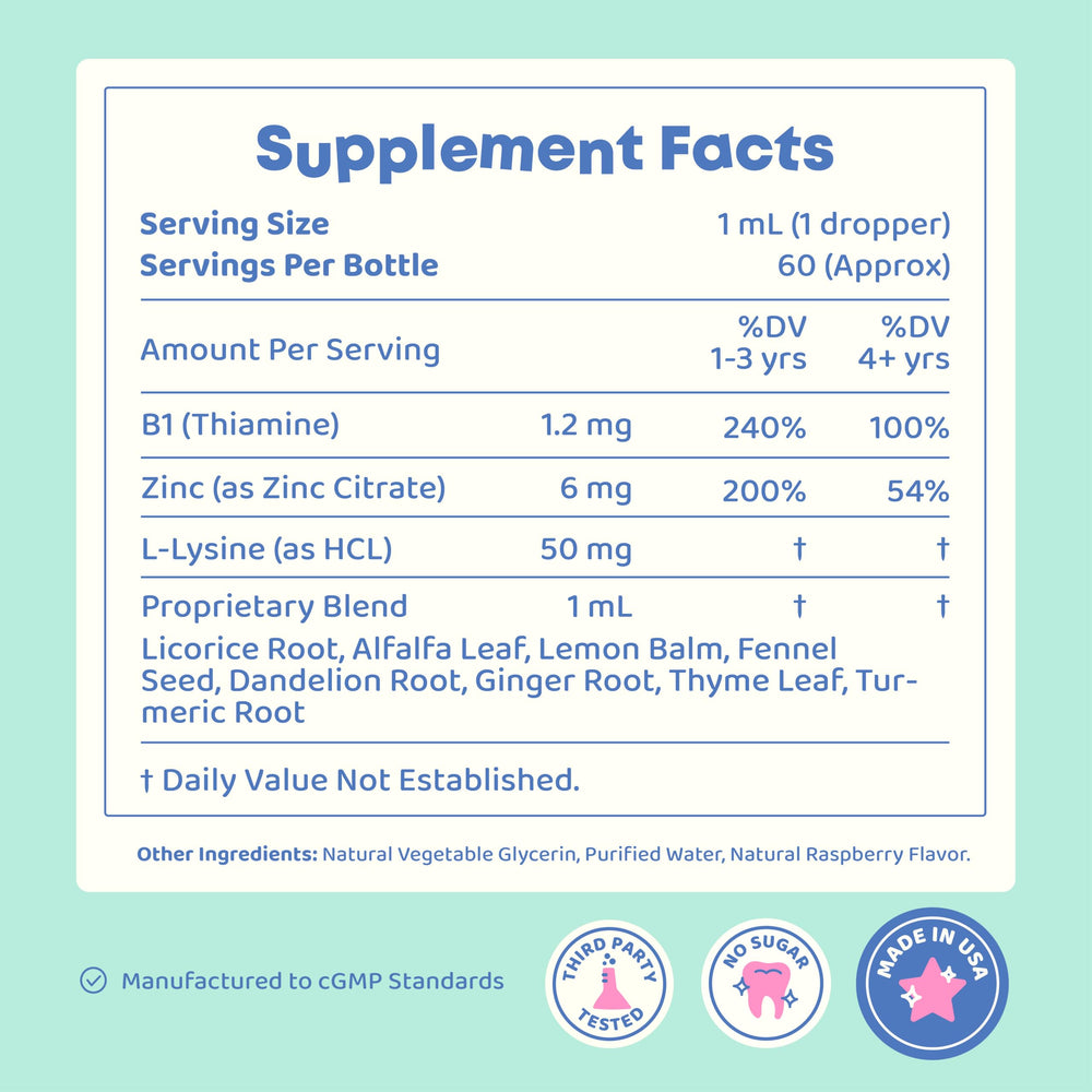 JoySpring for fussy eaters during dinnertime scenarios with a child-friendly liquid.
