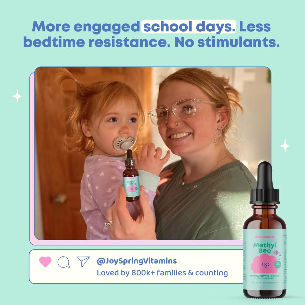 JoySpring Berry Lemonade bottle on glass emphasizes appealing flavor for kids.