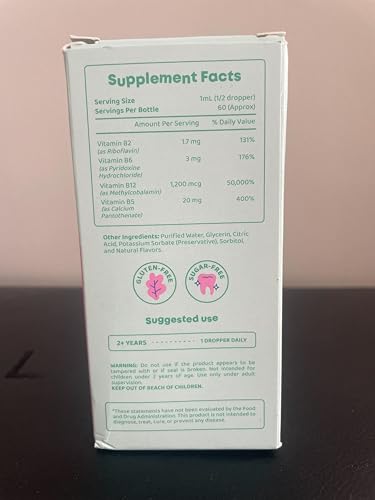 JoySpring Burst B12 Drops methyl B12 helps nutrient delivery in a liquid.