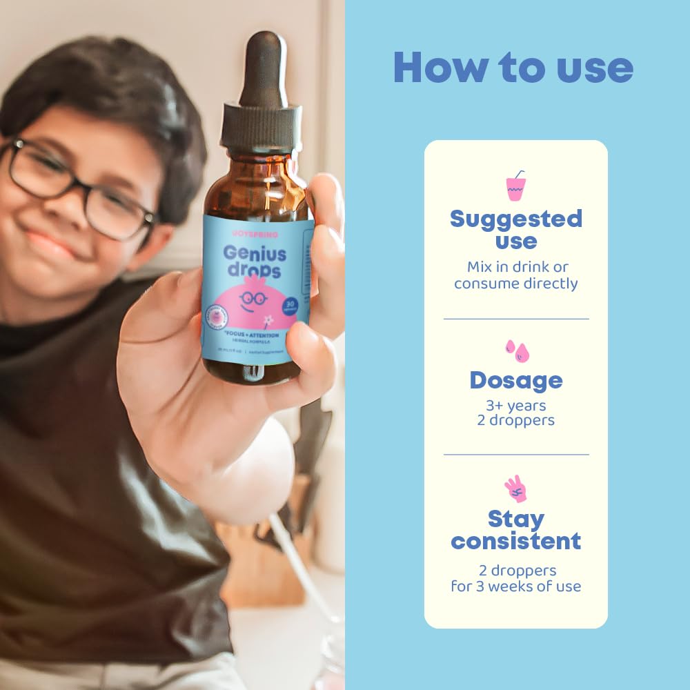 JoySpring Genius Drops Smartberry Vanilla aroma picture highlights vanilla and peppermint notes.