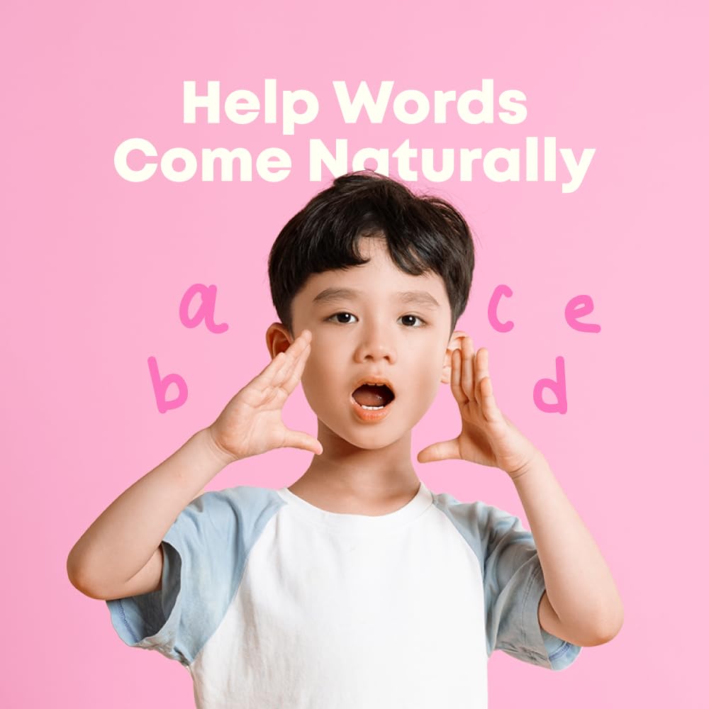 JoySpring LingoLeap Speech Development scene highlights language growth support.