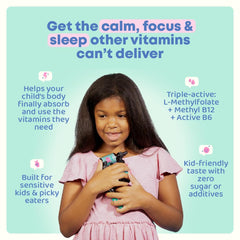 JoySpring liquid drops ready to pour demonstrate easy, mess-free dosing for kids.
