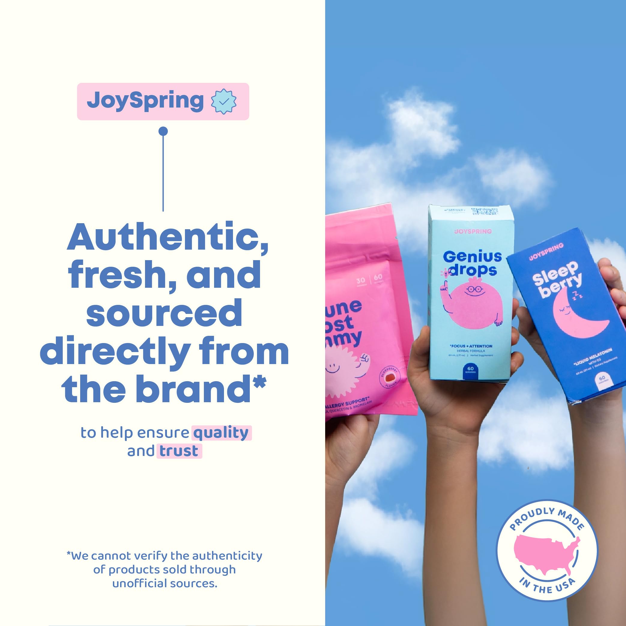 JoySpring Saffron for Kids suitable for ages 4 and up