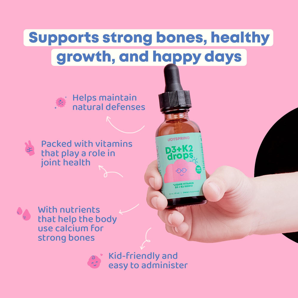 JoySpring USA-made label on bottle for trust