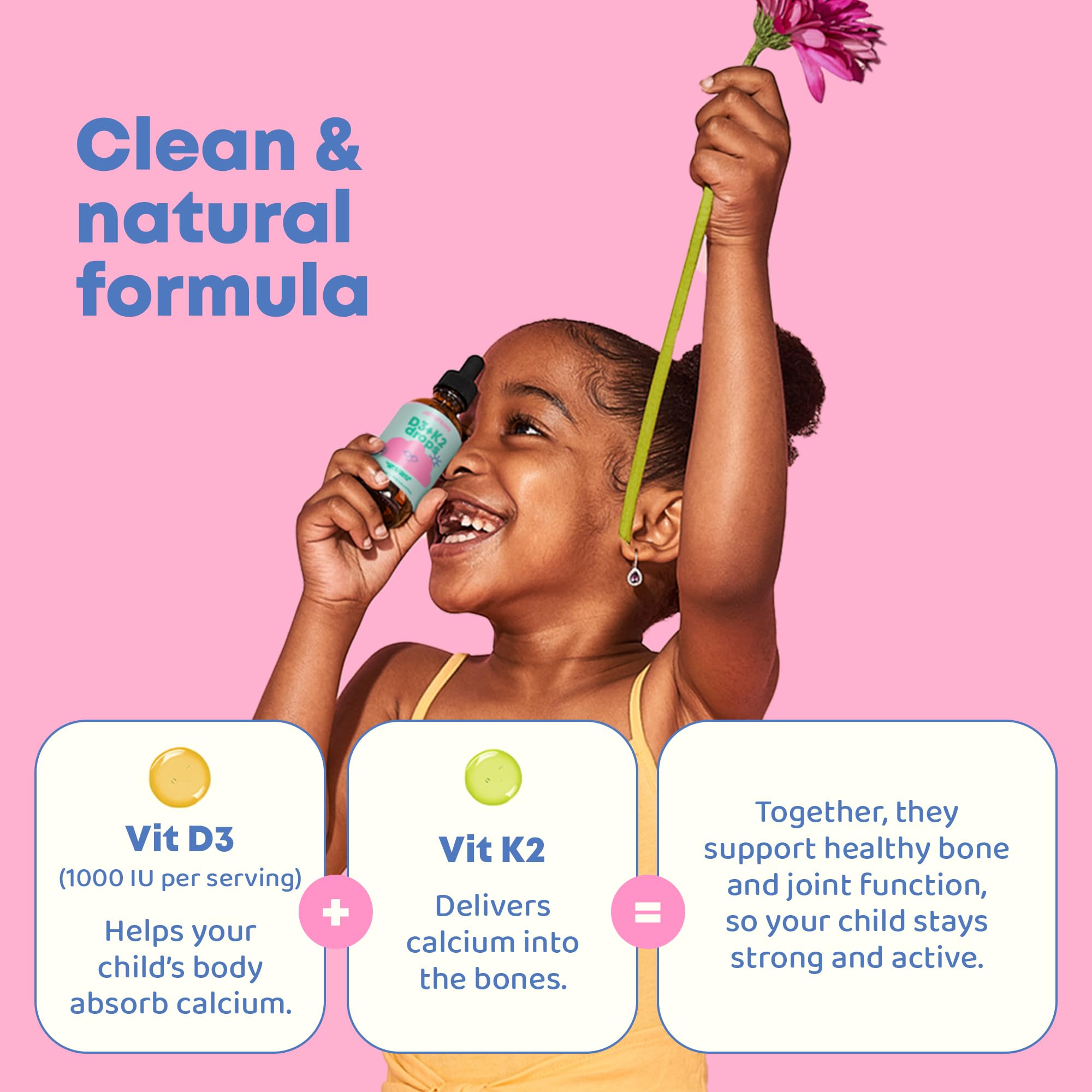 JoySpring drops being poured into juice for easy daily intake