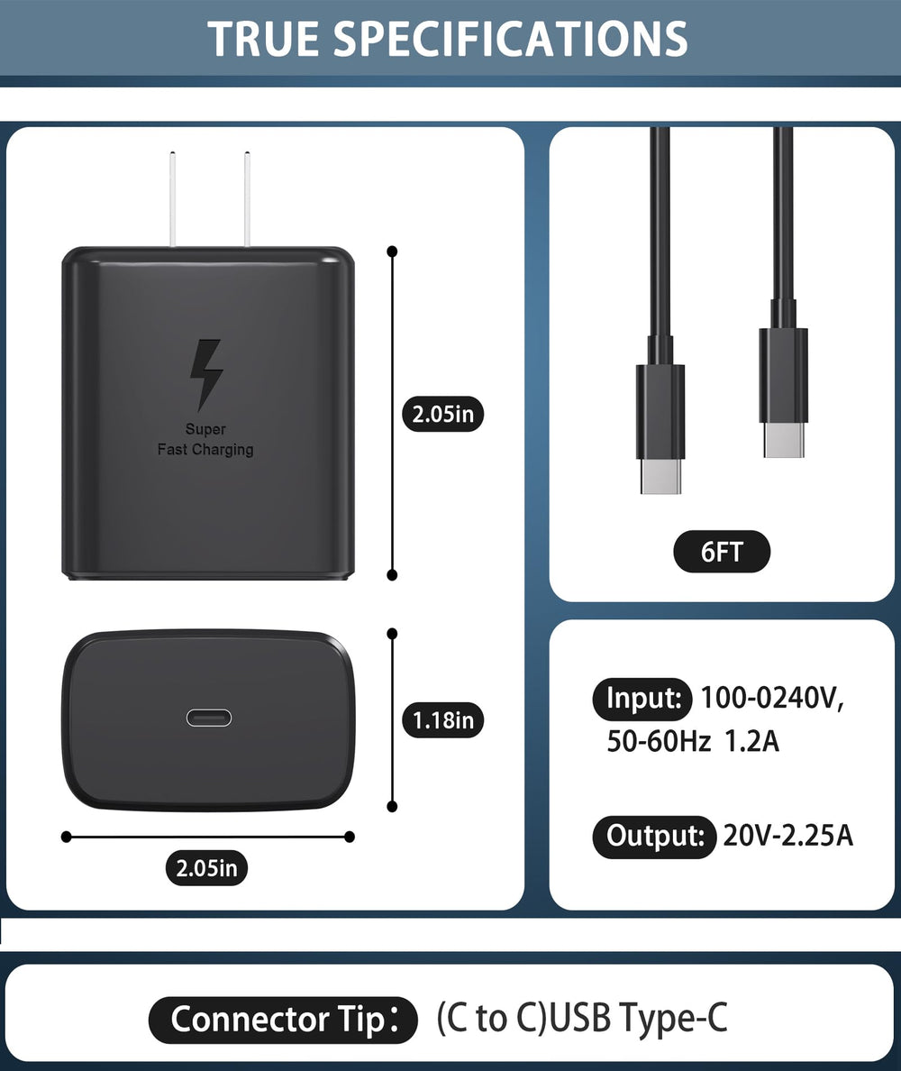 JPEOAYBI 45W USB-C fast charger safety design for reliable protection