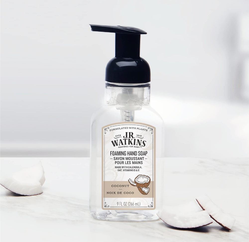 Leaping Bunny cruelty-free badge on J.R. Watkins packaging.