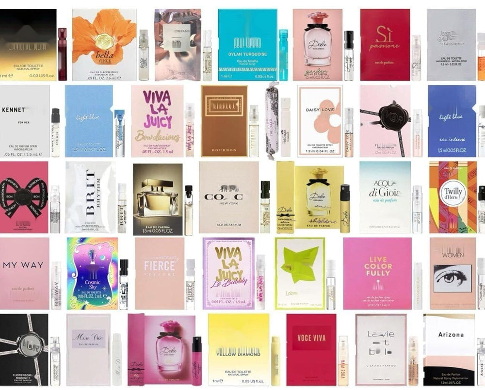 JRoBeauty perfume sample vials 12-pack for travel and scent exploration