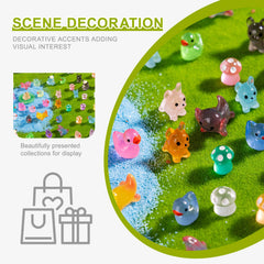 jrootouh duck collection resin figurines, ideal for gifts and decorations