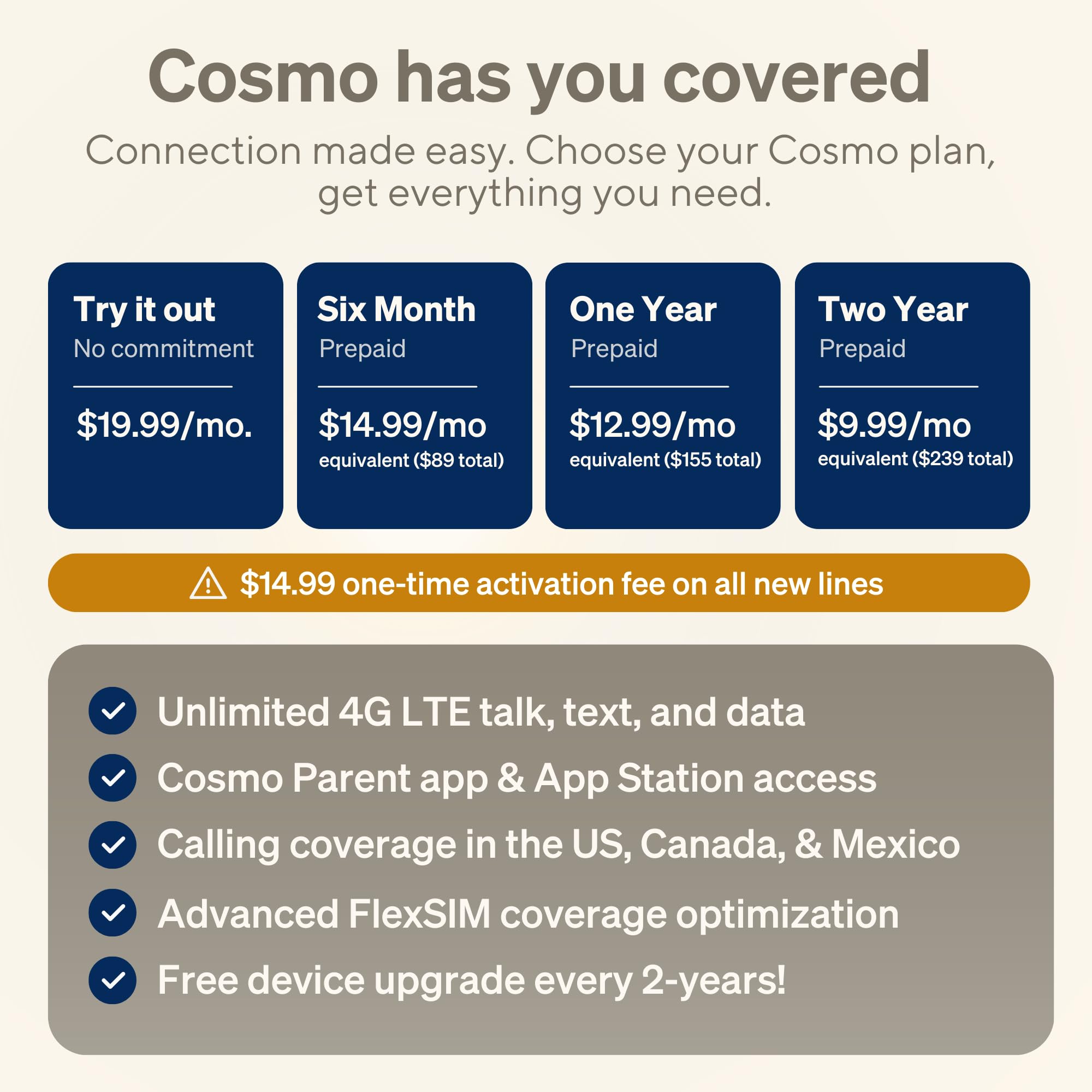 JrTrack 5 Cosmo secure calling and messaging enables parent-approved chats