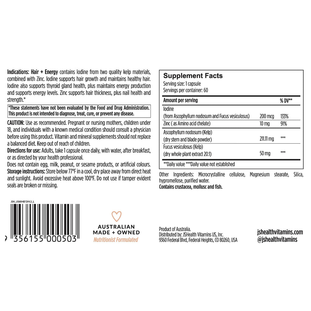 JSHealth packaging on a shelf communicates a nutritionist-developed formula.