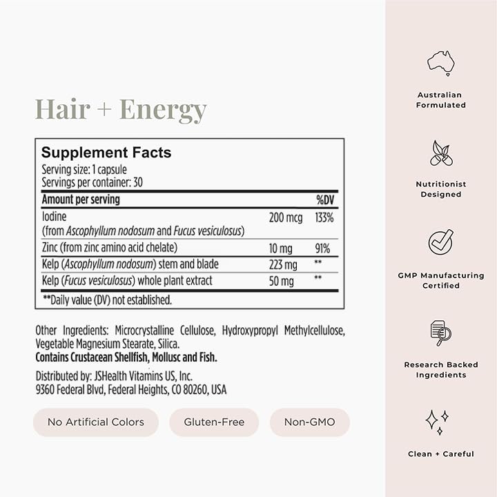 JSHealth nutritionist-formulated formula logo signifying science-backed care.
