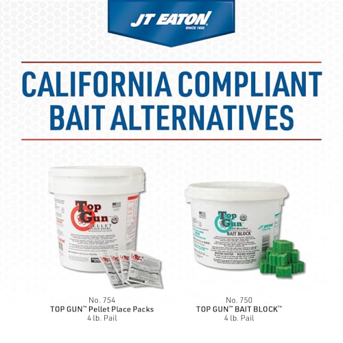 JT Eaton peanut butter flavored blocks attracting rodents in close-up