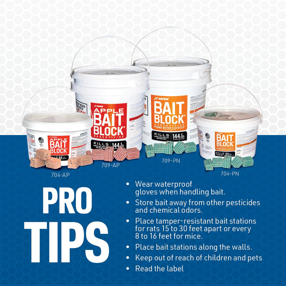 Tamper-evident resealable pail lid for JT Eaton blocks