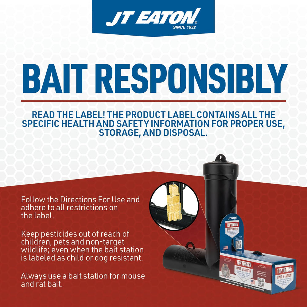 One-year warranty documentation for JT Eaton bait product