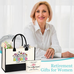 JTENGTOP I am outta here makeup bag with compartments for organized cosmetics.