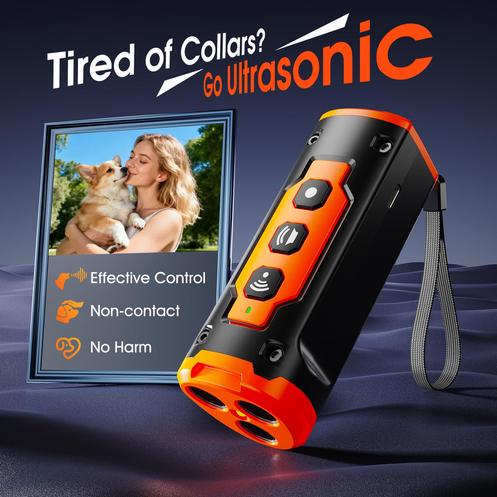 JTJTXL 1Touch ultrasonic mode promotes quiet dog behavior without shocks
