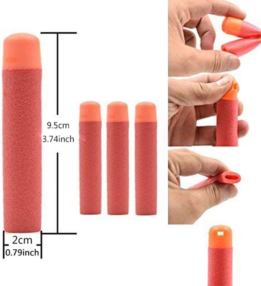 JTS Mega Dart refill darts inside, organized for fast reloading