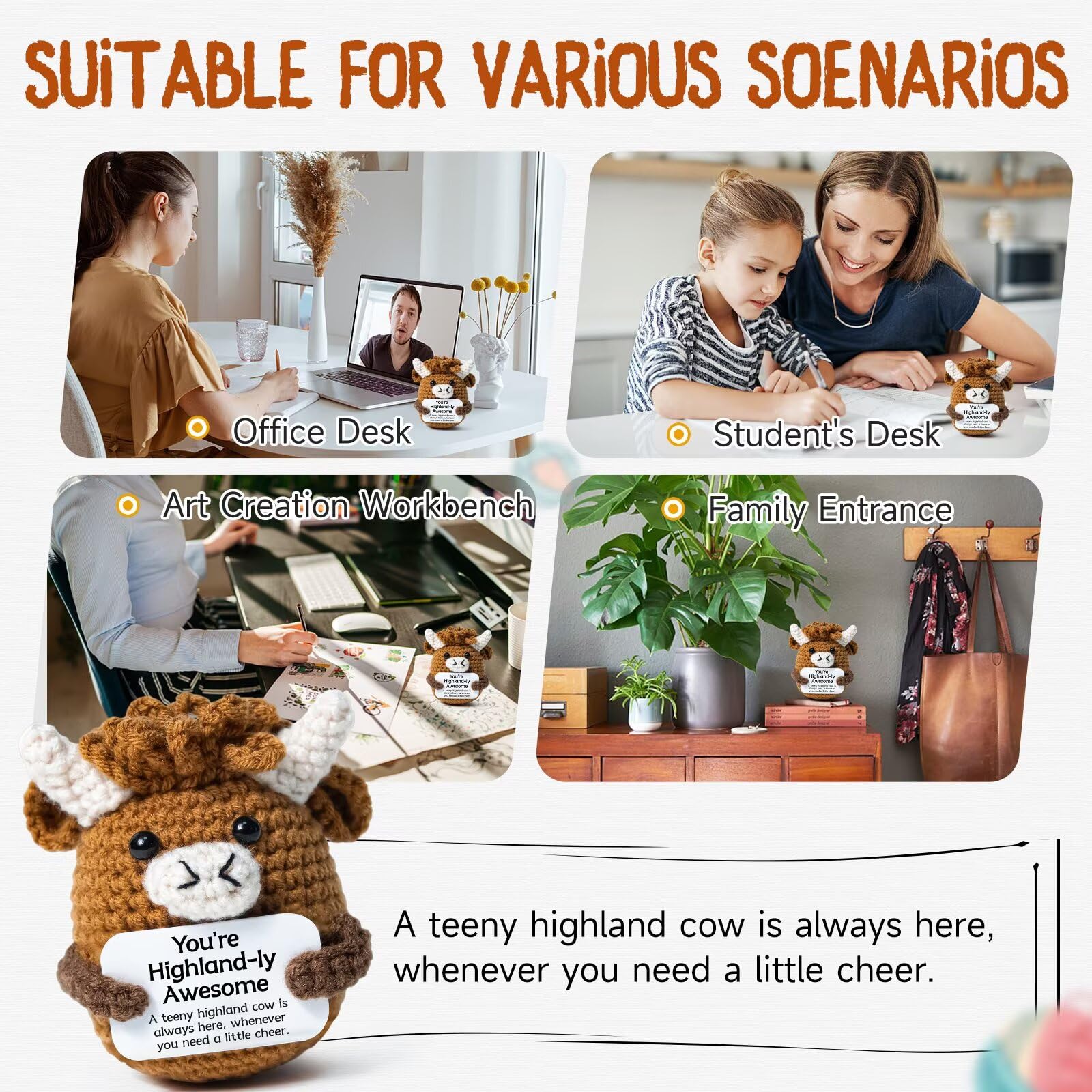 Jubilora office desk accessory lifting mood on busy days