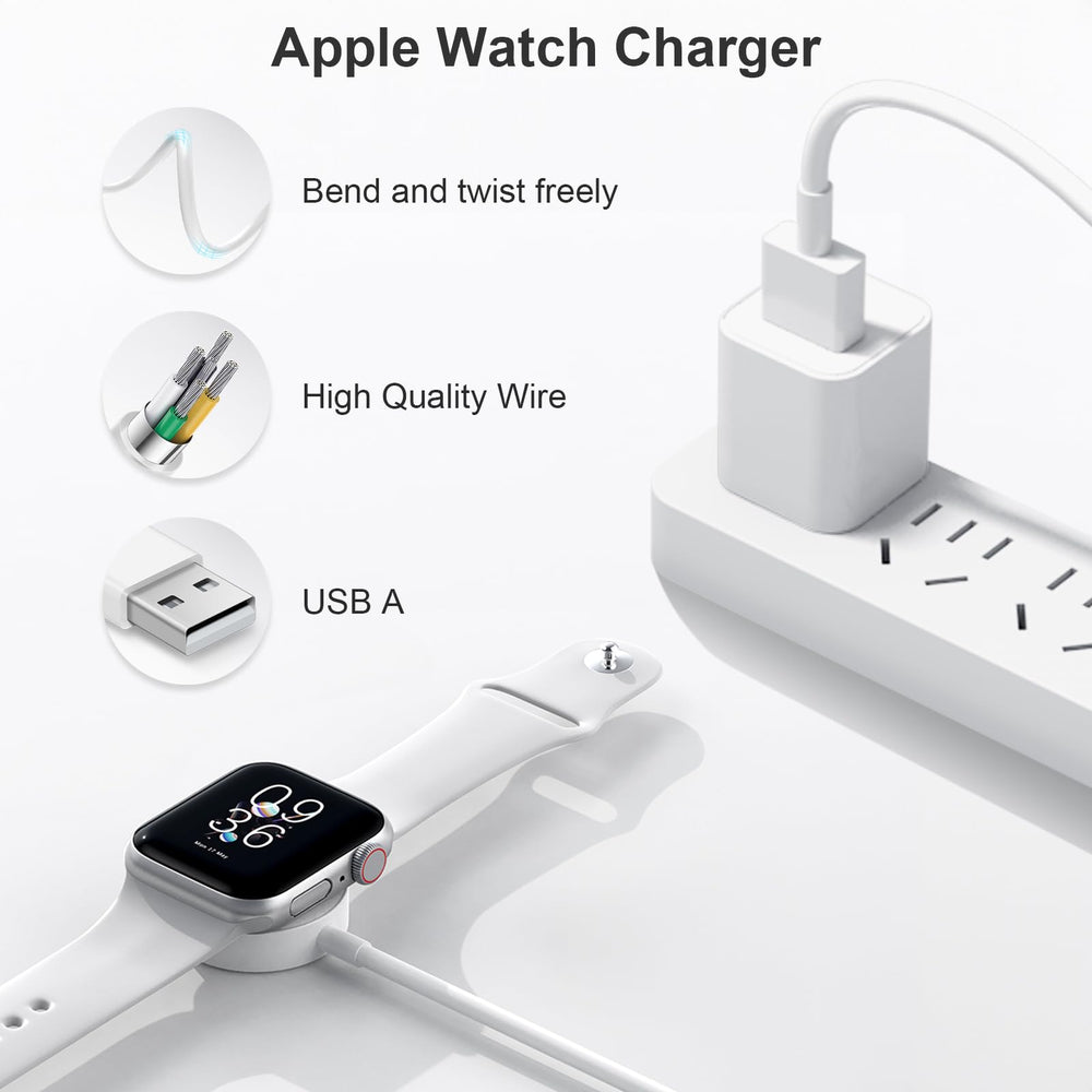 JUCDEKE wall plug included for a ready charging setup