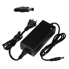 Jucuwe 42V 2A adapter front view, durable ABS housing for reliable charging.