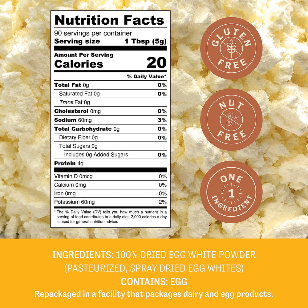 Judee's Gluten Free egg white protein powder for smoothies adds clean protein.