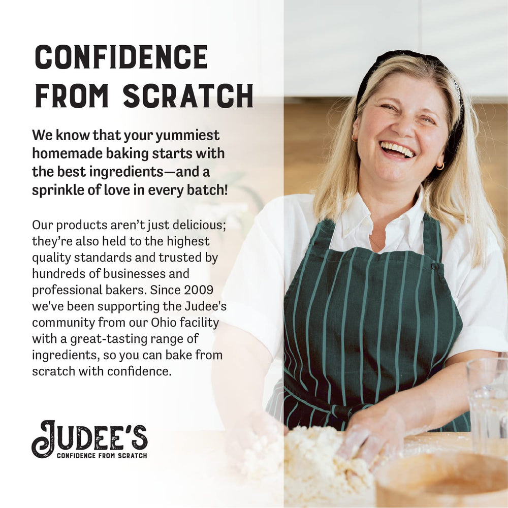 Judee's dried egg powder used in cooking for batter and savory meals.